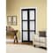 Renin 30 in. x 80 in. Euro French Style 3-Lite Interior Bi-Fold Closet Door EU3100ESFGE030080 - alternate 2